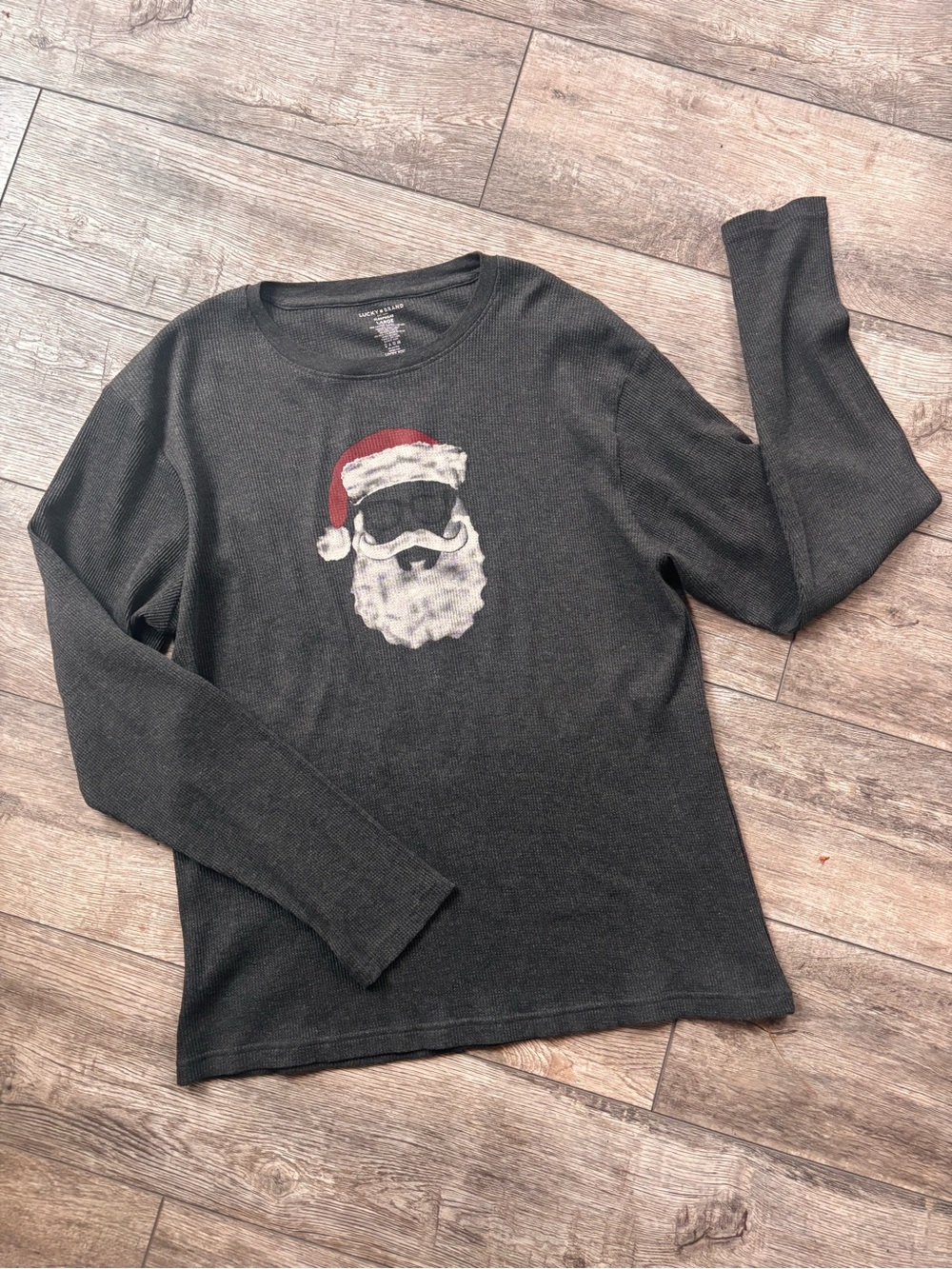 Men's Lucky Brand Santa Sleep Shirt